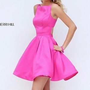 Hot Pink Short Sherri Hill Dress